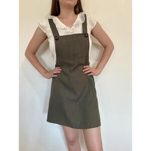 XOXO Vintage Overall Mini Dress